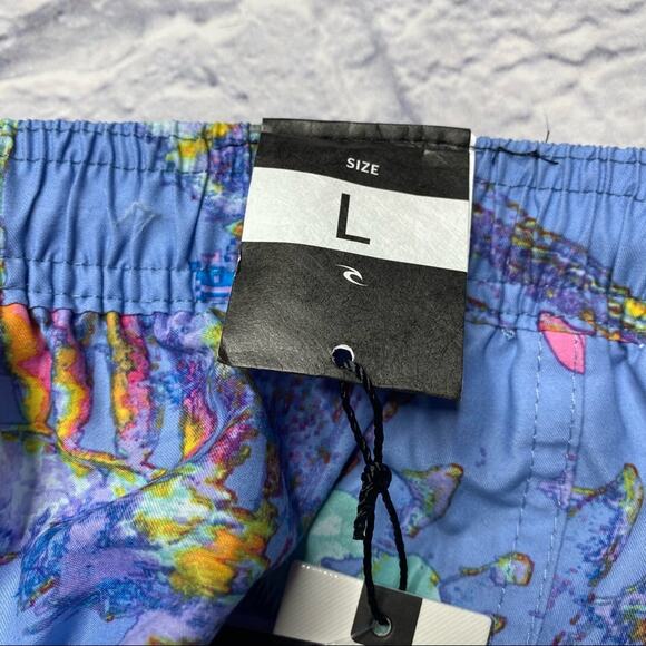 Rip Curl Patterned Board Shorts - Picture 7 of 7